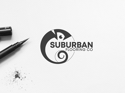Suburban Flooring - Logo Design design flat graphicdesign graphicdesigner graphicever icon illustration logo minimal vector