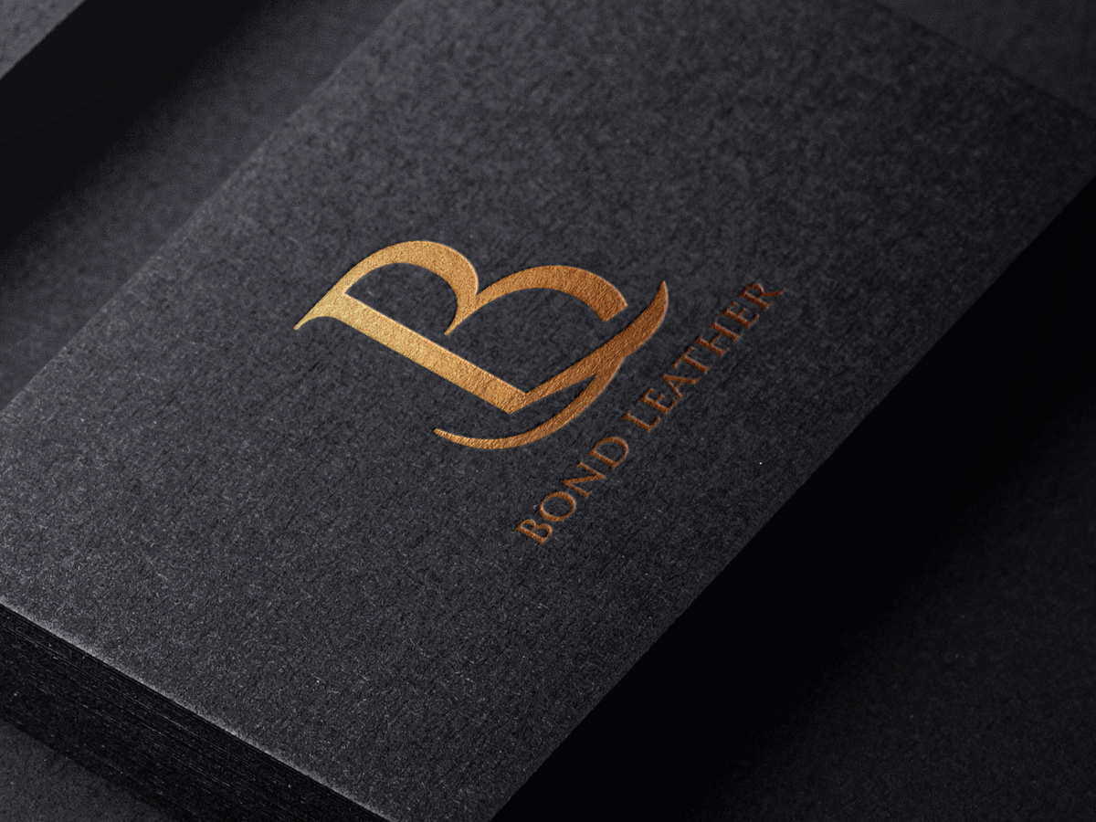 Bond Leather Logo Design by Graphicever on Dribbble