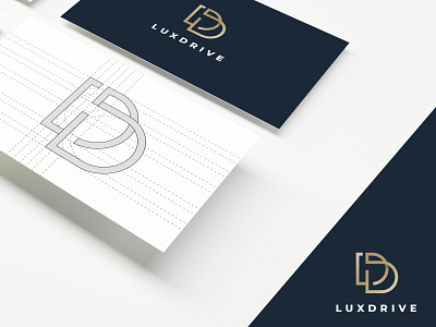 Luxdrive Logo branding design graphicdesign graphicever icon logo minimal vector