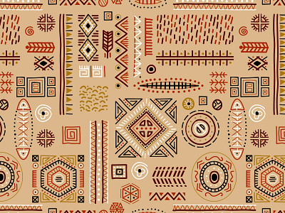 Ethnic patterns 2. African motives.