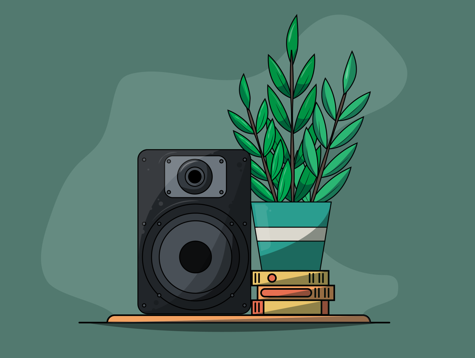 Speaker by Justin Jensen on Dribbble