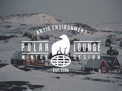 Polar Lounge Arctic crest grotdal polarbear vintage