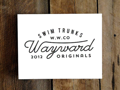 Wayward Swim Trunks surf wayward wwco
