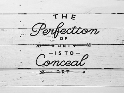 Perfection of Art. fun type practice