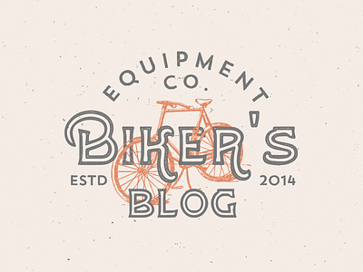 Biker's bike blog logo