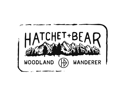 Hatchet + Bear bear forest hatchet mountain