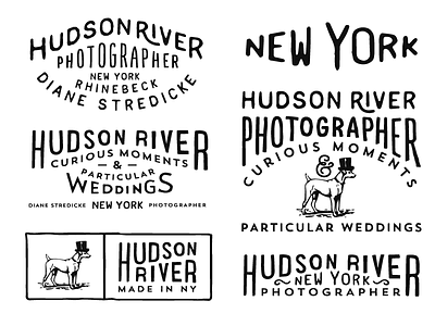 Hudson River hudson logo photography river type