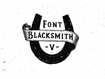Blacksmith Font font new