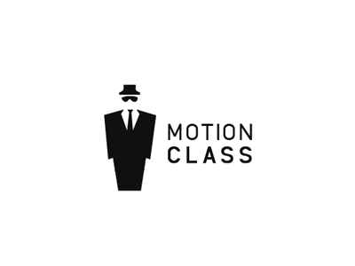 MotionClass grotdal illustrative logo motion