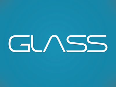 Glass Wordmark branding invisible shield wordmark zagg