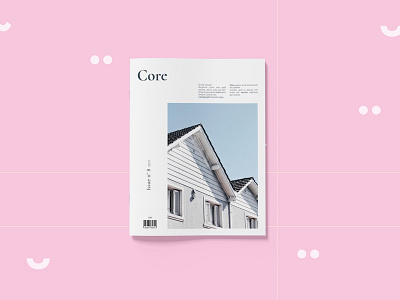 Core - Magazine Template editorial design graphic design magazine template