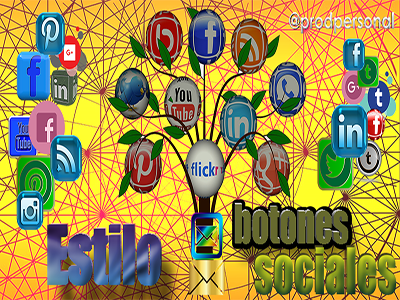 Estilo CSS Para Botones Redes Sociales article blog css infographic prodpersonal social media web design