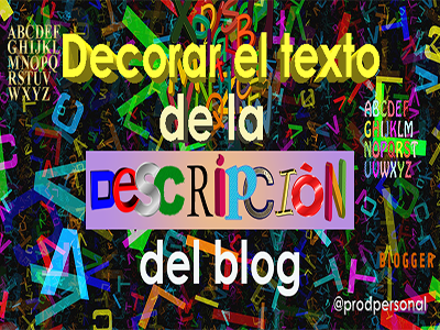 Customize Blog Description article blog blog design blogger blogspot infographic photoshop prodpersonal web design