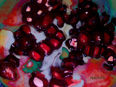 Seeds Pomegranate Colorful