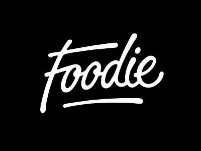 Foodie coffee made me do it food foodie hand drawn lettering script simon ålander typography