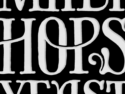 Beer label / sketch beer coffee made me do it hyper island label simon ålander sketch typography