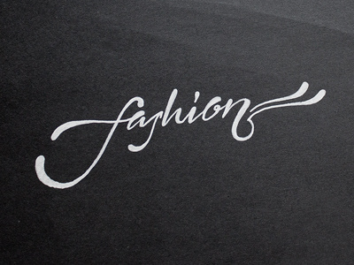 Fashion script cardboard coffee made me do it fashion marker posca script simon ålander typography