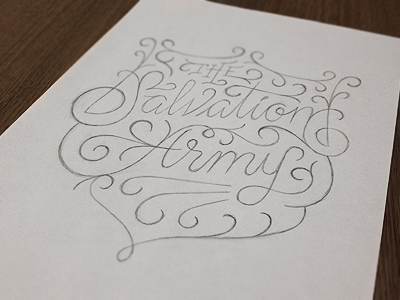 The Salvation Army Sketch By Simon Alander On Dribbble