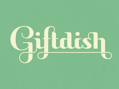Giftdish coffee made me do it giftdish hand drawn lettering logo script simon ålander typography
