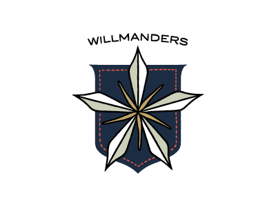 Willmanders symbol coffee coffee made me do it flower hand drawn shield simon ålander symbol willmanders