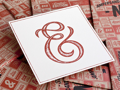 Ampersand 55 his ampersand coffee made me do it collection hand drawn simon ålander typography