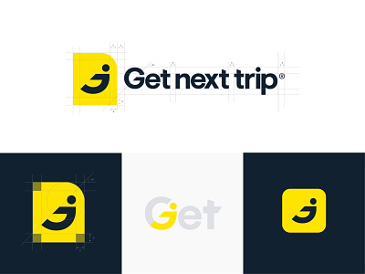 Getnexttrip branding branding branding concept concept g letter logo getnexttrip guide logodesign logotype startup logo travel travel app travel guide traveling trip trip advisor trip planner yellow