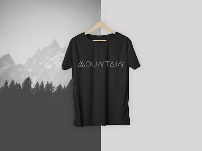 MOUNTAIN design illustraion slowfashion sustainability tshirt tshirt art tshirtdesign