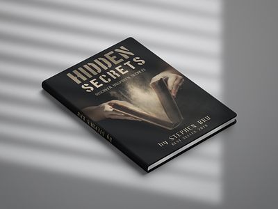 Hidden secrets book book cover cretive design graphic design
