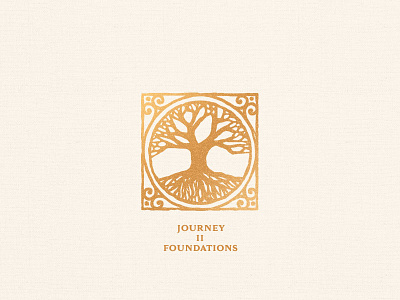 Icon Design - Journey 2 Foundations bible chapter faith forest god journey meaning nature new garden society roots tree vintage