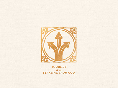 Icon Design - Journey 16 Straying From God bible chapter faith god icon journey meaning new garden society straying vintage