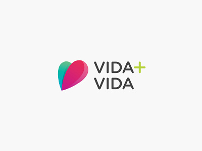 Vida+Vida brand design identity logo logomark logotype natural packaging typography vibrant voice