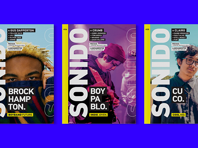 SONIDO | mag bold design editorial graphic design identity logo logotype magazine print revista tipografía typography vibrant