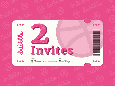 2020 dribbble Invites give away!