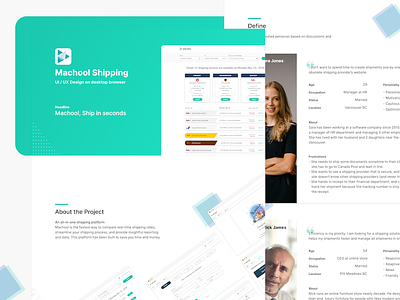 Shipping application UX case study