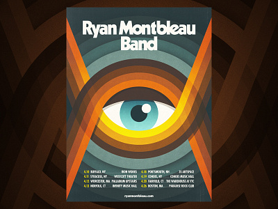 Ryan Montbleau Band - poster design