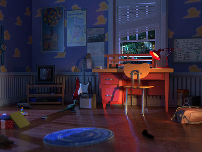 Andy's Room Toy Story