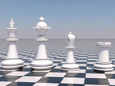 Chess 3d animation design games