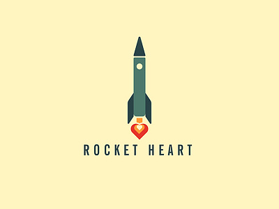 Rocket Heart Illustration art concept design illustration illustrator inspiration logo vector