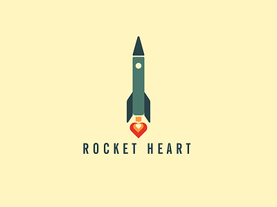 Rocket Heart Illustration