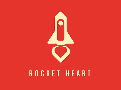 Rocket Heart Illustration