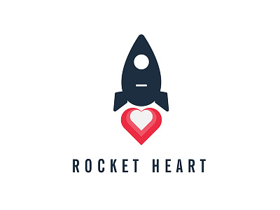 Rocket Heart Illustration art concept design illustration illustrator inspiration logo vector