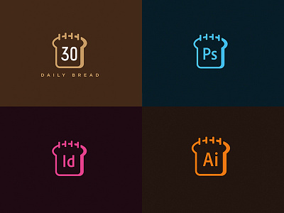 Daily Bread Application art branding concept design identity illustration illustrator inspiration logo vector
