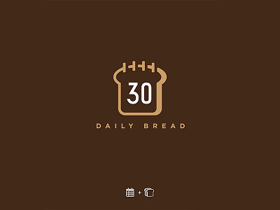 Daily Bread Mark art branding concept design identity illustration illustrator inspiration logo vector