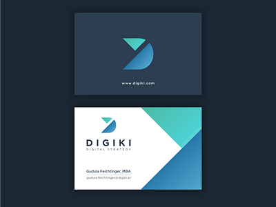 digiki bussines card digiki digital consulting dlogo