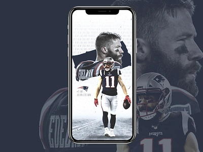 Julian Edelman boston design edelman julian edelman lightroom lock screen lockscreen logo new england new england patriots patriots photoshop sports sports edit