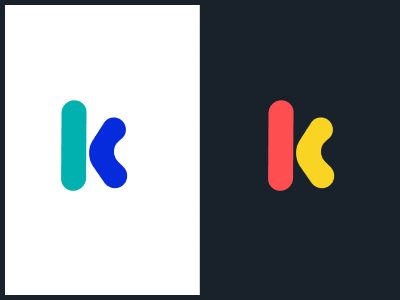 Letter K branding design discovering figma k k logo learning logo typography
