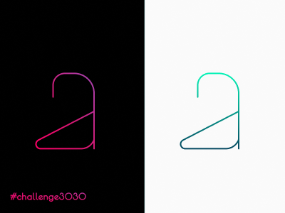 3030 Challlenge. 'A' Letter. Variation 11 app branding clean coffee design discovering figma flat icon illustration letter lettering logo simple typography ui ux vector web website