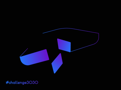 3030 Challlenge. 'A' Letter. Variation 25