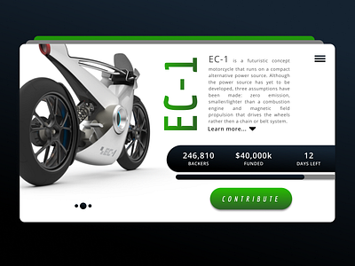 Crowdfunding 032 Daily Ui