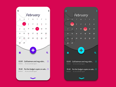 Daily Ui 042 Calendar app branding bright mode calendar clean coffee dark mode design figma icon illustration learning logo simple typography ui ux vector web website